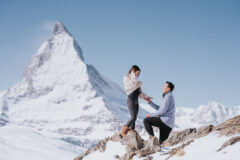Hochzeitsantrag Zermatt