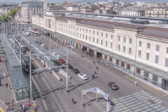 Bahnhof Genf SBB von oben